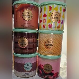 Bath & Body Works Ice Cream Set. 6 Piece